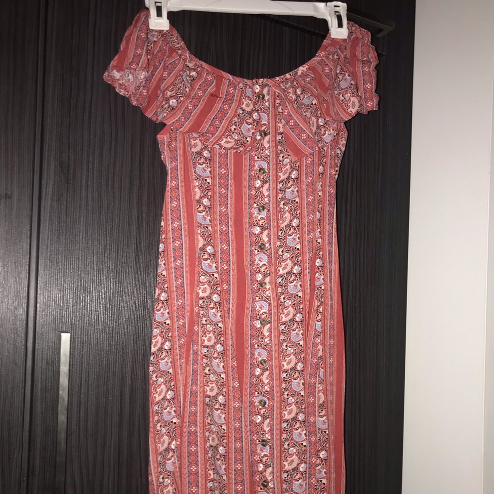 Off the shoulder dress
